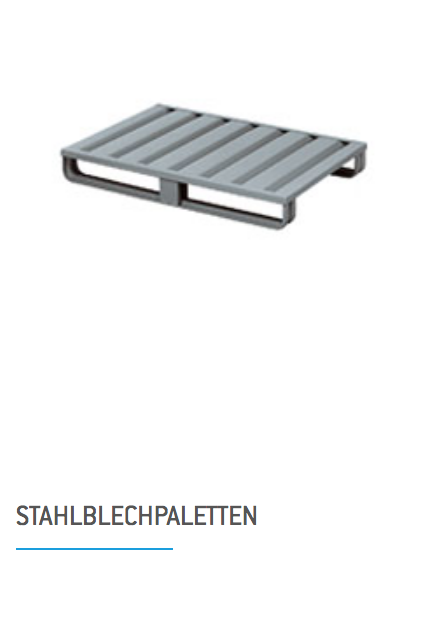 INDUSTRIEBEHÄLTER AUS KUNSTSTOFF UND AUS METALL