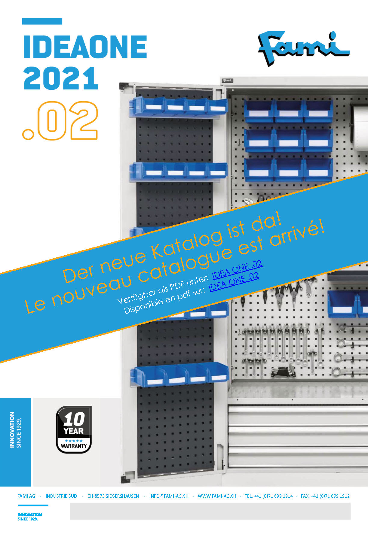 IDEAONE 2021 .02 - Le nouveau catalogue est arrivé!